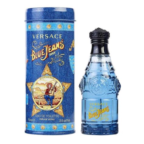 eau de toilette blue jeans versace heren|versace blue jeans man 75ml.